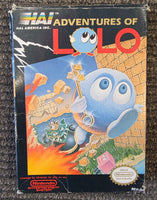NES - ADVENTURES OF LOLO [W/ BOX & MANUAL, NO POSTER]
