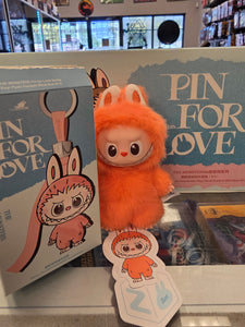 OFFICIAL/AUTHENTIC LABUBU BY POPMART PIN FOR LOVE - LETTER "Z" (1 OPENED BOX, 1 CARD, 1 LABUBU)