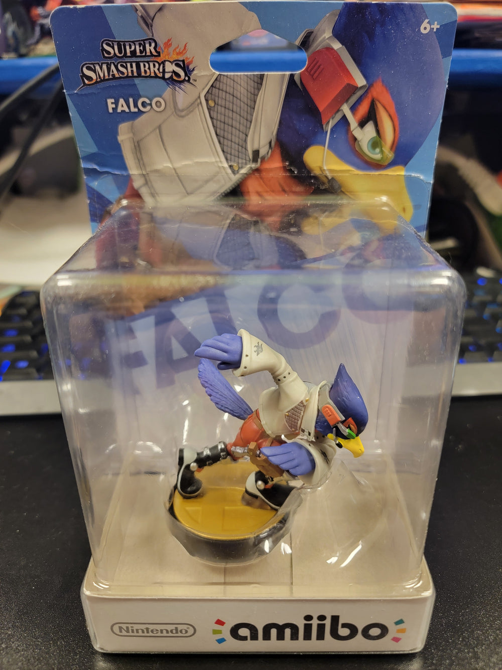 AMIIBO - FALCO (SUPER SMASH BROS) [OK CONDITION]