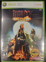 XBOX 360 - HELLBOY: SCIENCE OF EVIL [SEALED, PLEASE SEE PHOTOS!] [DAMAGED SEAL]
