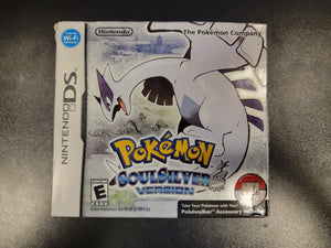 DS - POKEMON SOUL SILVER [CIB W/ POKEWALKER!]