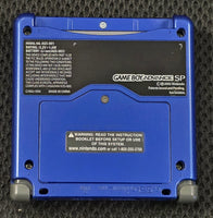 NINTENDO GBA SP (AGS-001) CONSOLE - COBALT BLUE
