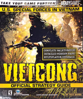 GAME GUIDES - VIETCONG OFFICIAL STRATEGY GUIDE (BRADYGAMES)
