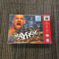 N64 - WCW MAYHEM [SEALED] NINTENDO 64 *AMAZING CONDITION*
