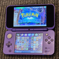 NINTENDO NEW 2DS XL CONSOLE - PURPLE / SILVER
