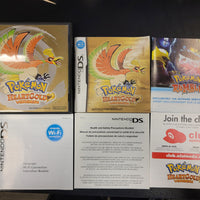 DS - POKEMON HEART GOLD [CIB W/ POKEWALKER!]