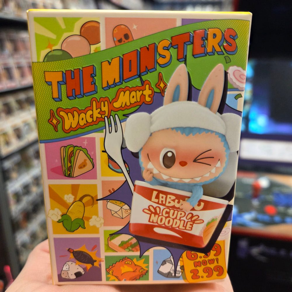 OFFICIAL/AUTHENTIC THE MONSTERS WACKY MART BLIND BOX BY POPMART (LABUBU) - 1 SEALED MYSTERY BOX