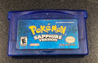 GBA - POKEMON SAPPHIRE (AUTHENTIC) NEW SAVE BATTERY! [CART ONLY]
