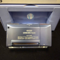 NINTENDO GAMEBOY MICRO CONSOLE - BLUE (JPN) [CIB] WITH STAND!

