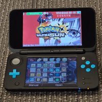 NINTENDO NEW 2DS XL CONSOLE - BLACK & TURQUOISE (SEE PICTURES FOR CONDITION)
