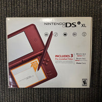 NINTENDO DSi XL CONSOLE [FACTORY SEALED / NEW] - BURGUNDY
