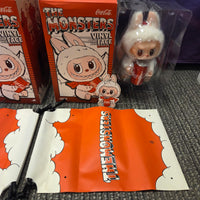 OFFICIAL/AUTHENTIC LABUBU BY POPMART COCA-COLA - CONFIRMED HAPPY FACTOR - COKEI