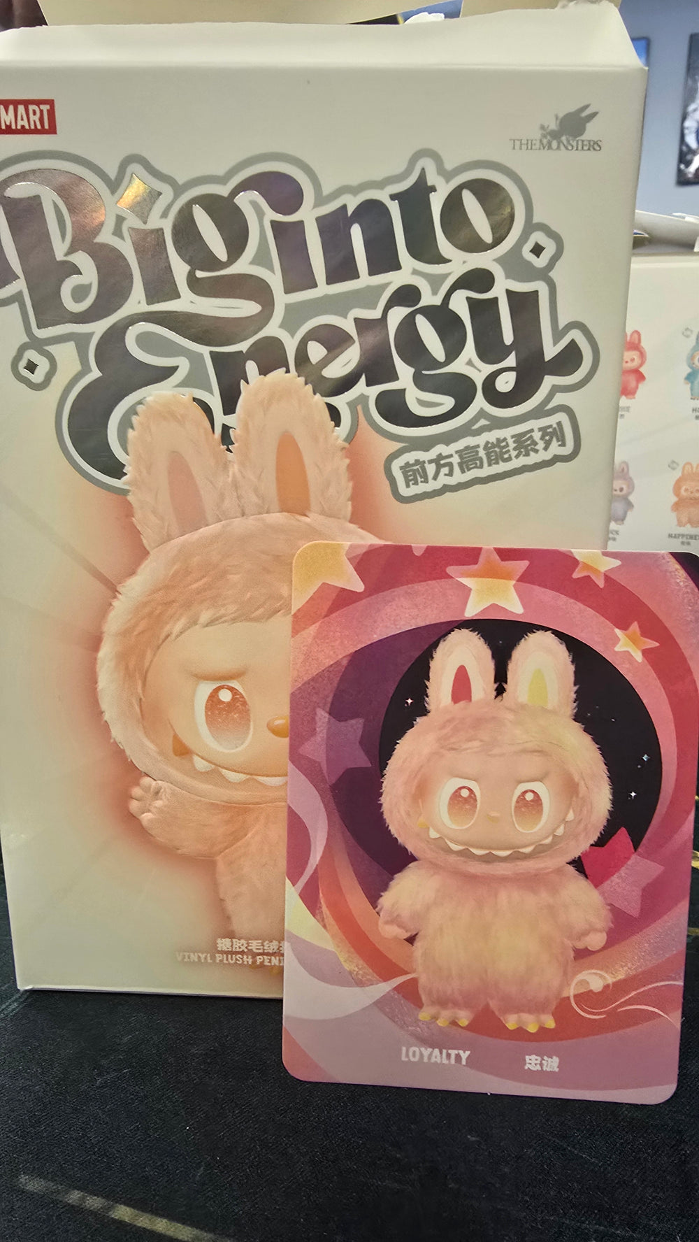 OFFICIAL/AUTHENTIC LABUBU BY POPMART BIG INTO ENERGY: LOYALTY (1 OPENED BOX)