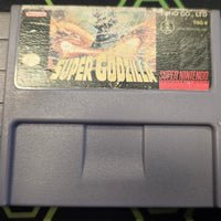 SNES - Super Godzilla [CART ONLY] (FADED LABEL)