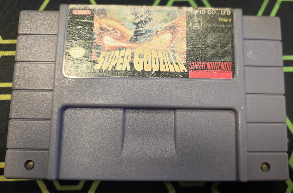 SNES - Super Godzilla [CART ONLY] (FADED LABEL)