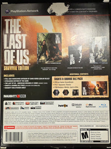 PS3 - The Last Of Us Survival Edition (CIB)