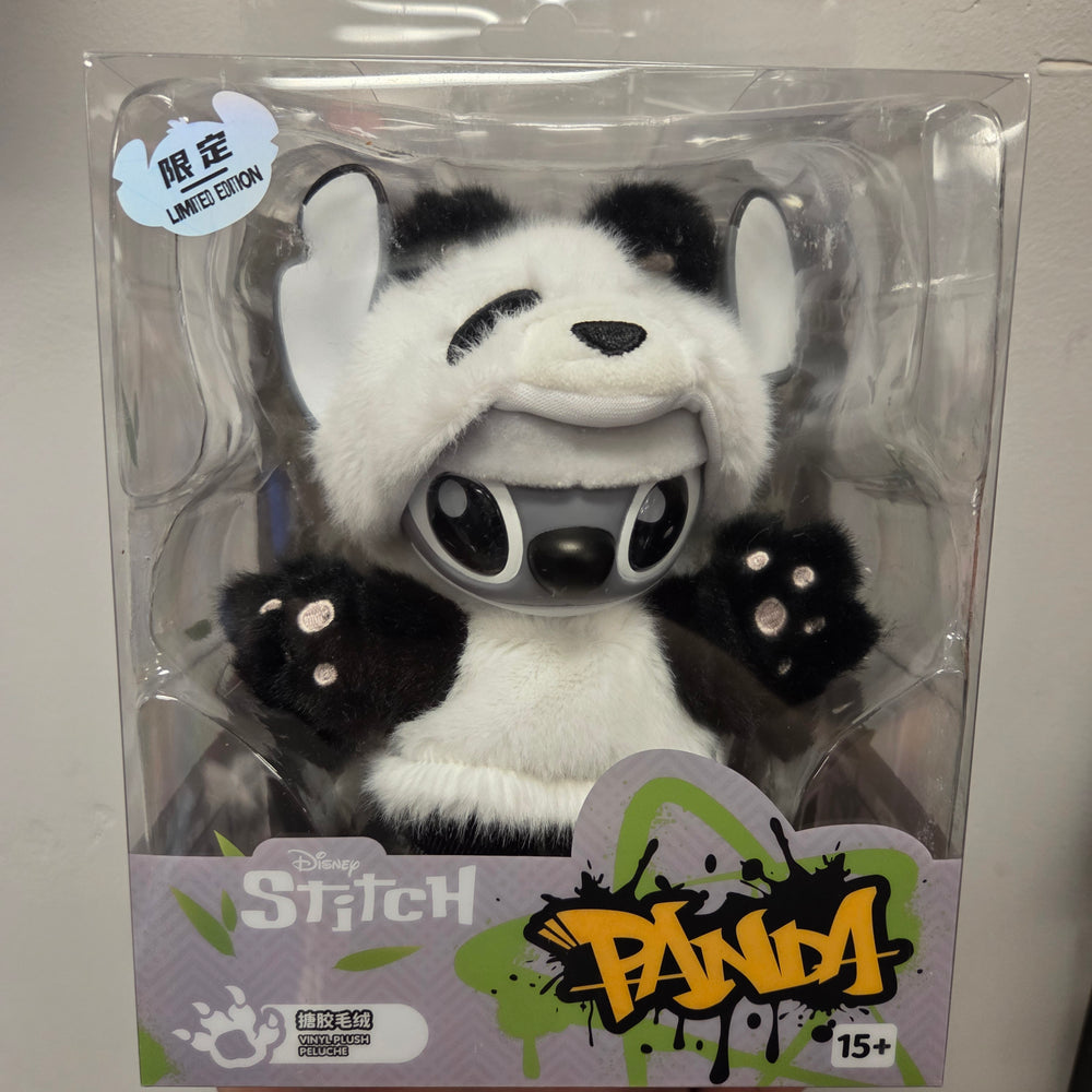 Stitch Panda - China Exclusive Pendant Vinyl Plush - By MINISO
