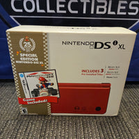 NINTENDO DSi XL - RED & BLACK MARIO 25TH ANNIVERSARY SPECIAL EDITION *NEW, SEALED, NEVER OPENED*