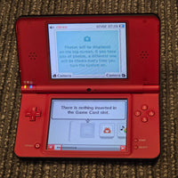 NINTENDO DSi XL - RED & BLACK MARIO 25TH ANNIVERSARY SPECIAL EDITION *GREAT CONDITION*
