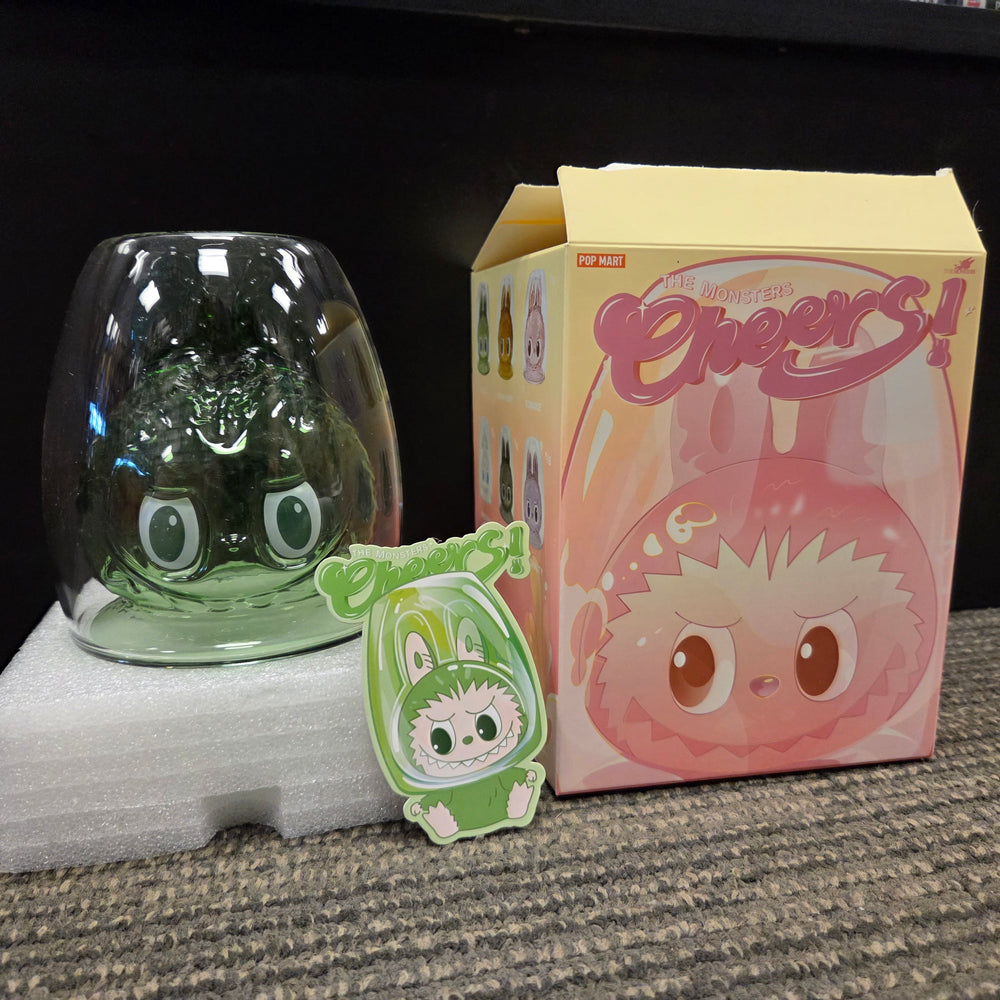 POP MART THE MONSTERS CHEERS GLASS LABUBU BLIND BOX CONFIRMED 