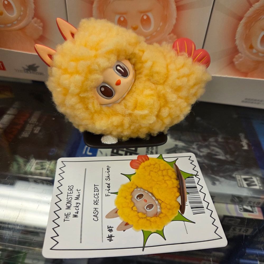 OFFICIAL/AUTHENTIC THE MONSTERS WACKY MART FRIED SHRIMP BY POPMART (LABUBU)