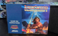 NES - IRON SWORD WIZARDS AND WARRIORS 2 (II) [CIB]
