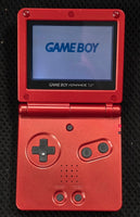 NINTENDO GBA SP CONSOLE (AGS-001) - FLAME RED
