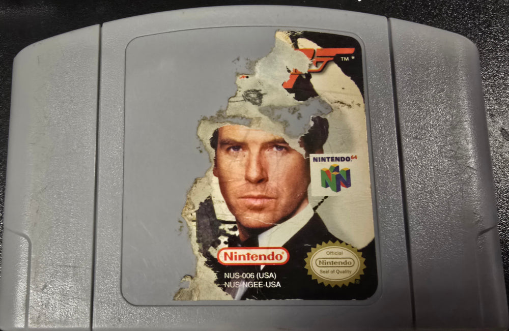 N64 - Goldeneye 007 {CART ONLY} [DAMAGED LABEL]