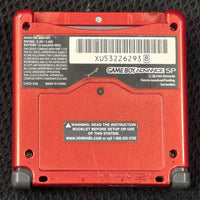 NINTENDO GBA SP (AGS-001) CONSOLE - FLAME RED
