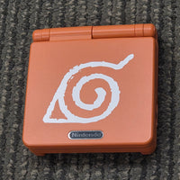 NINTENDO GBA SP CONSOLE (AGS-001)  -  ORANGE & WHITE NEW SHELL! *AMAZING CONDITION*

