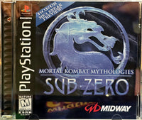 PLAYSTATION - MORTAL KOMBAT MYTHOLOGIES: SUB-ZERO [CIB] *PUNCH HOLE ON SPINE INDICATES EMPLOYEE / PROMOTIONAL GAME*
