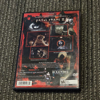 PLAYSTATION 2 - FATAL FRAME II (2) [CIB, TESTED! GREAT CONDITION!]
