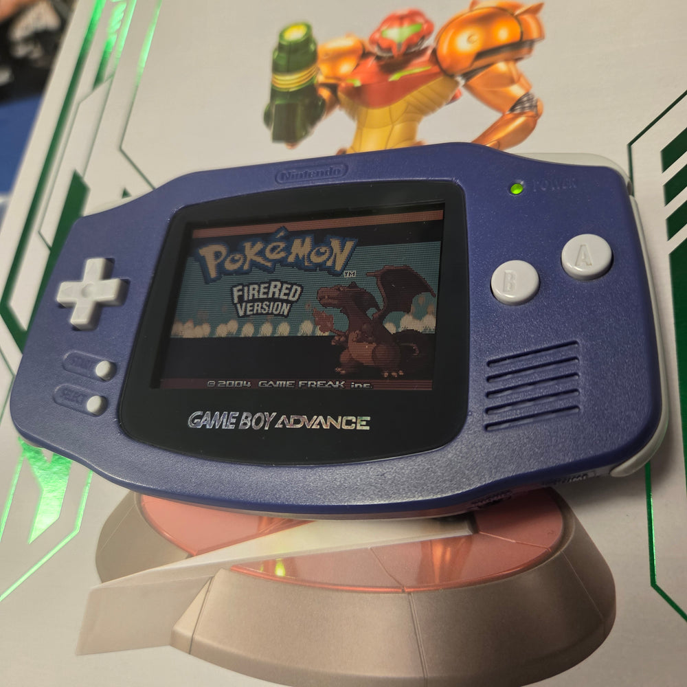 NINTENDO GAMEBOY ADVANCE (GBA) CONSOLE - PURPLE