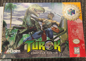 N64 - TUROK DINORSAUR HUNTER (PLAYER'S CHOICE) {CIB}