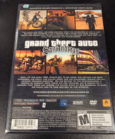 Playstation 2 - GRAND THEFT AUTO (GTA) SAN ANDREAS FIRST PRINT [NEW/SEALED]
