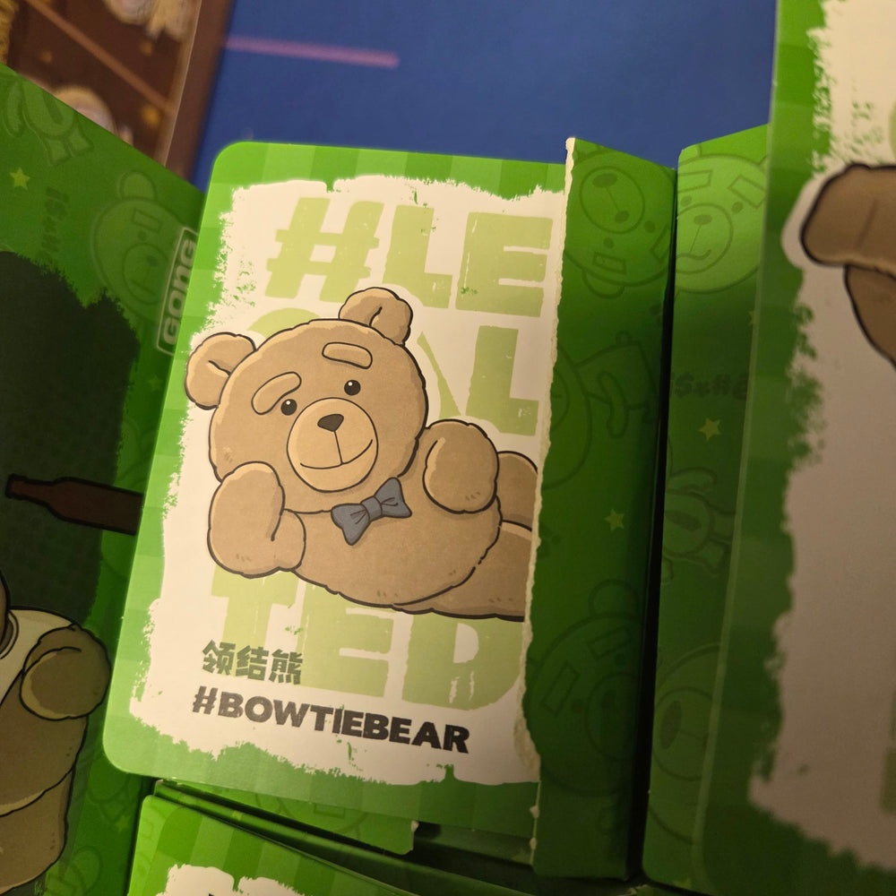 AUTHENTIC POP MART TED 2 - BOWTIE BEAR - TED2