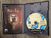 PLAYSTATION 2 - RULE OF ROSE [CIB W/ REG CARD, GREAT CONDITION!]
