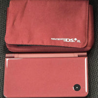 NINTENDO DSi XL CONSOLE - BURGUNDY/MAROON W/ CASE