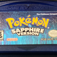 GBA - Pokemon Sapphire *New Battery* AUTHENTIC!