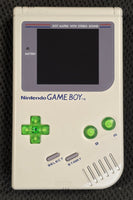 NINTENDO GAMEBOY DMG CONSOLE - GREY MODDED W/ BACKLIT IPS SCREEN
