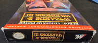 NES - WIZARDS AND WARRIORS III KUROS VISIONS OF POWER [CIB]
