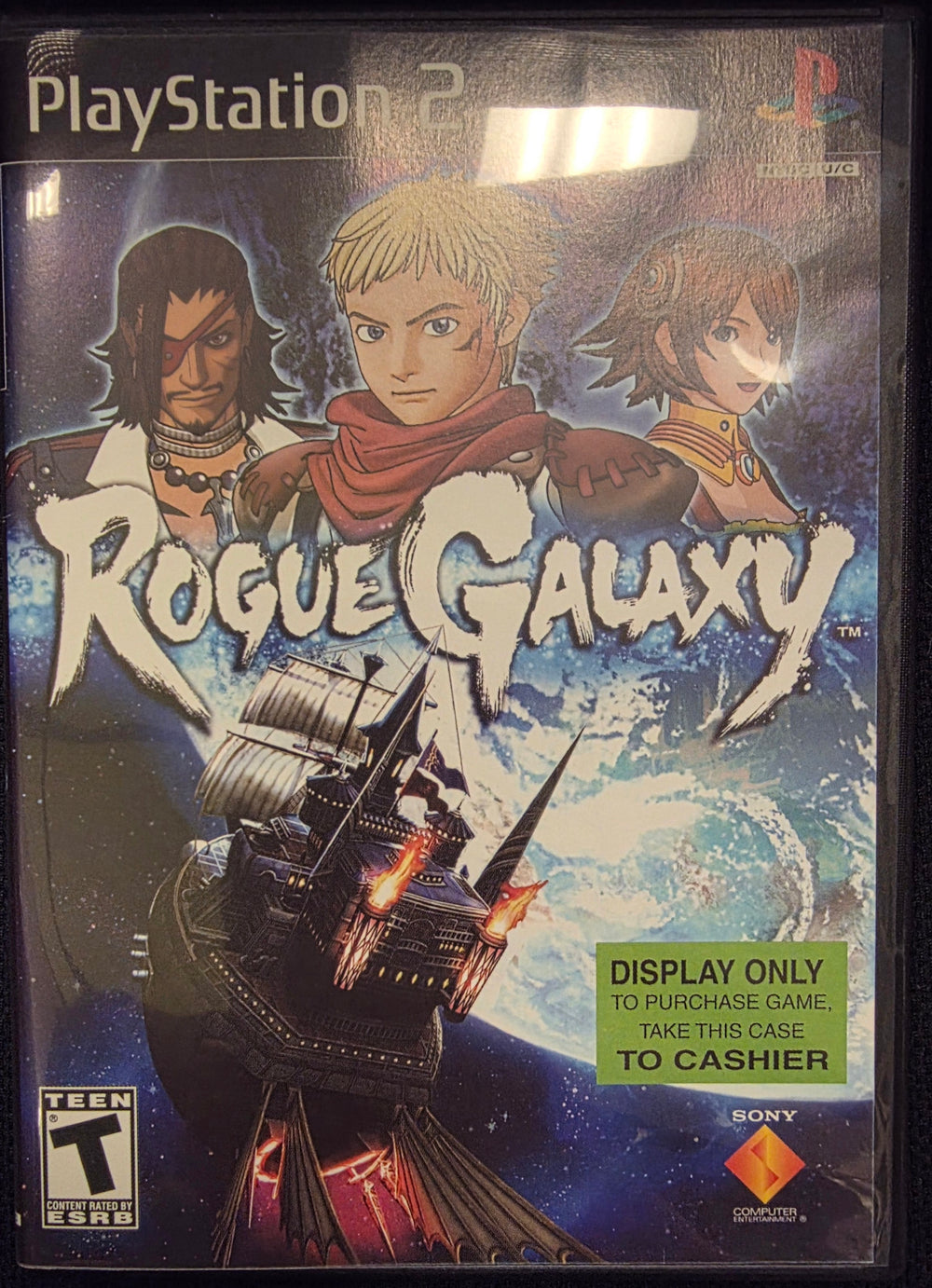 Playstation 2 - Rogue Galaxy {NO MANUAL/RENTAL ARTWORK}