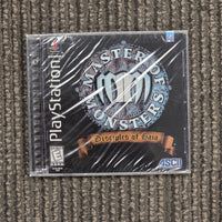 PLAYSTATION - MASTER OF MONSTERS [SEALED / NEW] *PUNCH HOLE ON SPINE INDICATES EMPLOYEE / PROMOTIONAL GAME*
