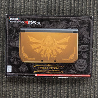 NINTENDO *NEW* 3DS XL CONSOLE - HYRULE EDITION *SPECIAL EDITION* [CIB] - *OEM IPS SCREEN*
