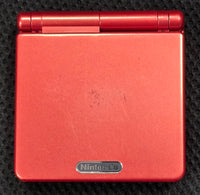 NINTENDO GBA SP CONSOLE (AGS-001) - FLAME RED
