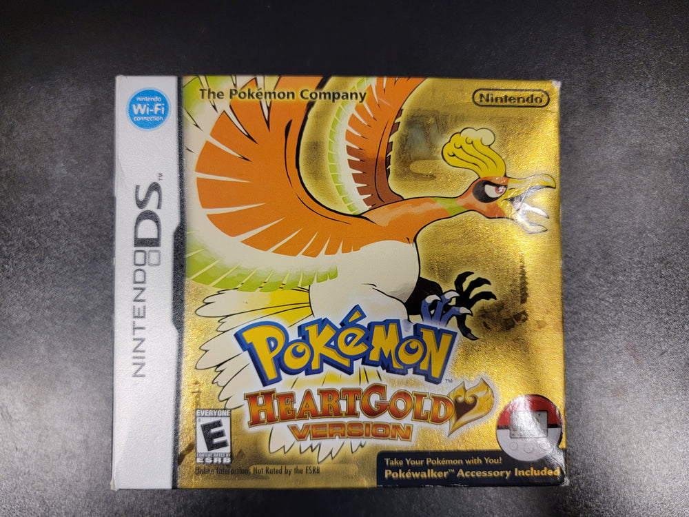 DS - POKEMON HEART GOLD [CIB W/ POKEWALKER!]