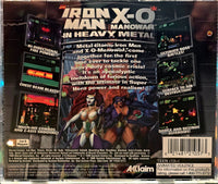 PLAYSTATION - IRON MAN X-O MANOWAR IN HEAVY METAL [CIB] *PUNCH HOLE ON SPINE INDICATES EMPLOYEE / PROMOTIONAL GAME*
