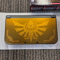 NINTENDO *NEW* 3DS XL CONSOLE - HYRULE EDITION *SPECIAL EDITION* [CIB] - *OEM IPS SCREEN*
