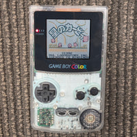 GAMEBOY COLOR CONSOLE *CIB* - JAPAN EXCLUSIVE TRANSLUCENT CLEAR (AMAZING CONDITION!)
