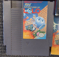 NES - ADVENTURES OF LOLO [W/ BOX & MANUAL, NO POSTER]
